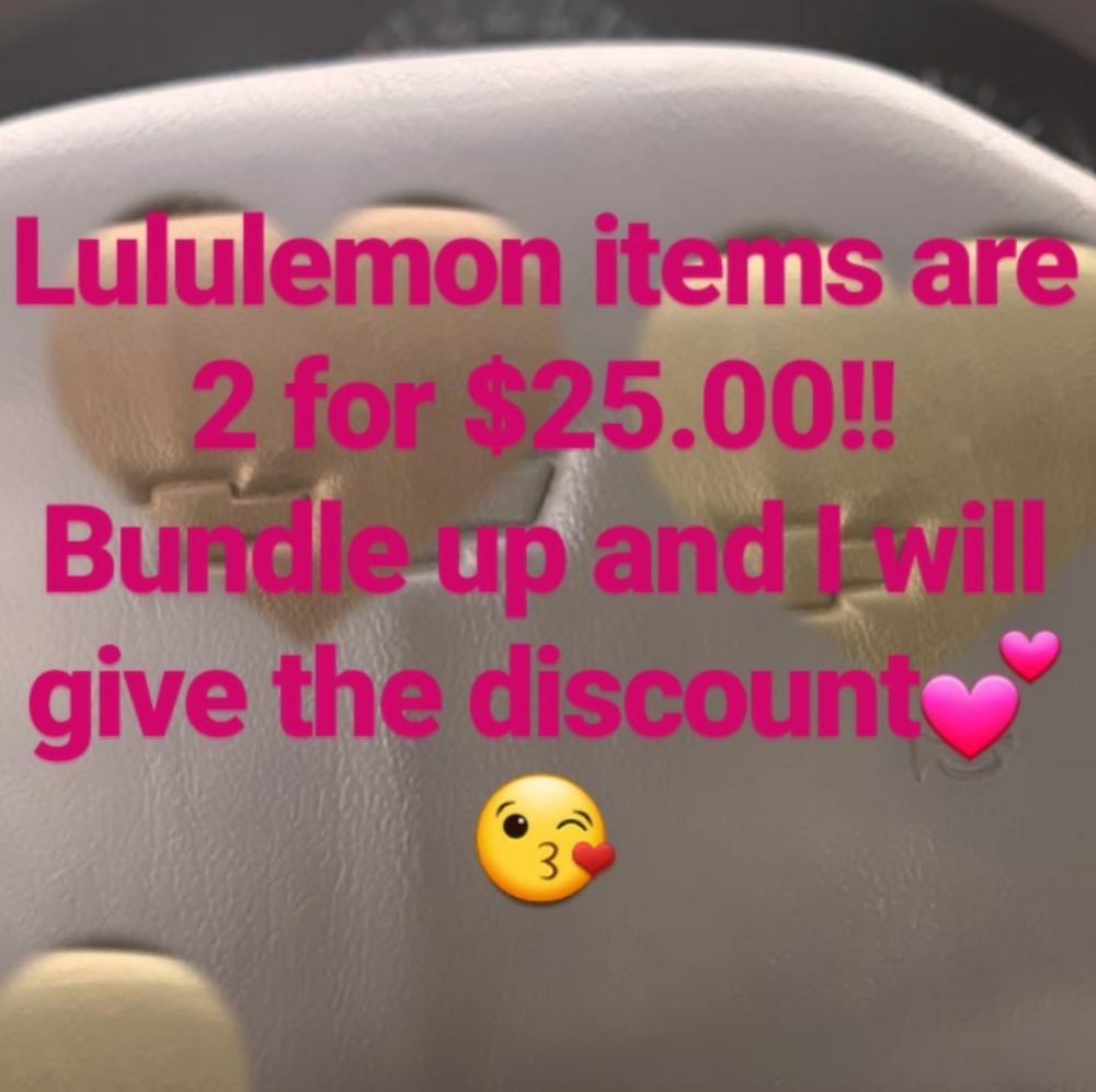 DISCOUNT ON LULULEMON